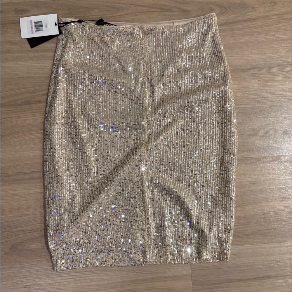 NWT DKNY Sequin Pencil Skirt - Picture 2 of 3